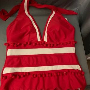 One piece bathing suit